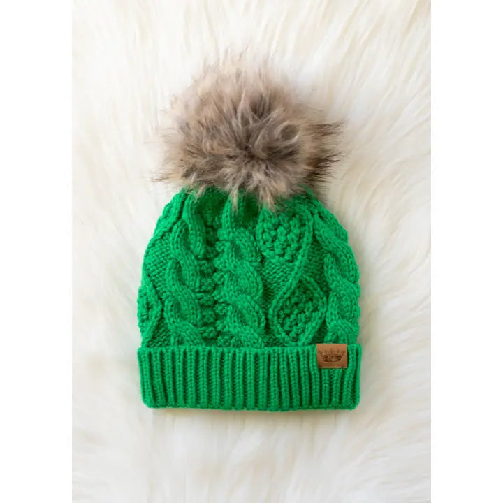 Winter Pom Pom Hats