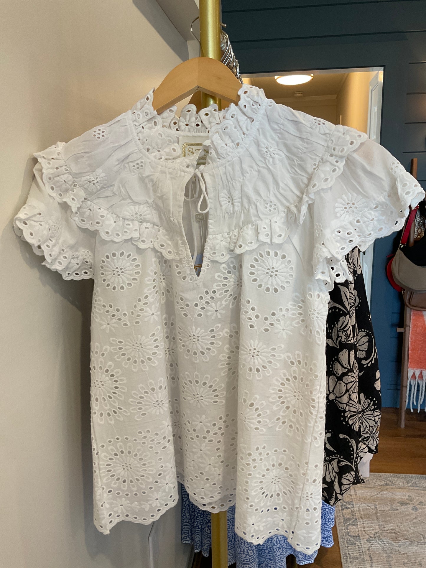 Flutter Sleeve Top