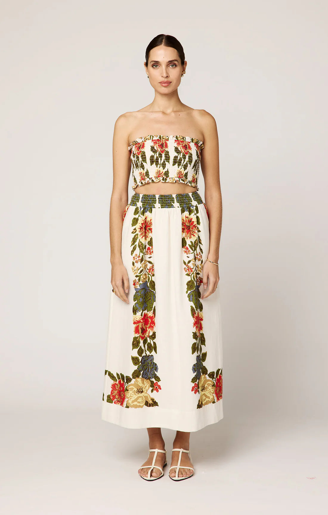 Ruby Top and Midi Skirt Set