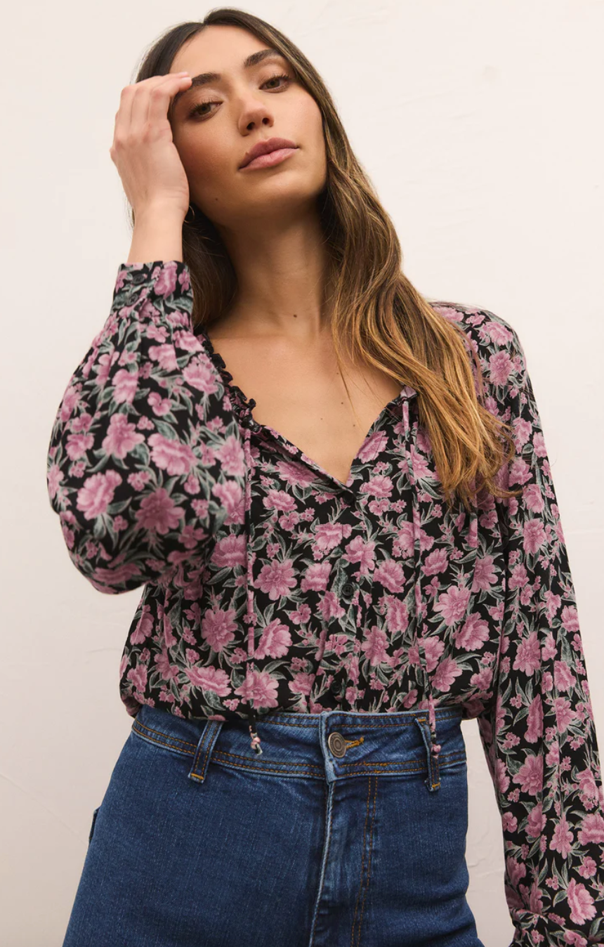 Adella Floral Top