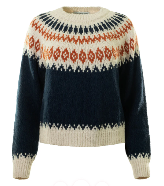 Chunky Fair Isle Crew