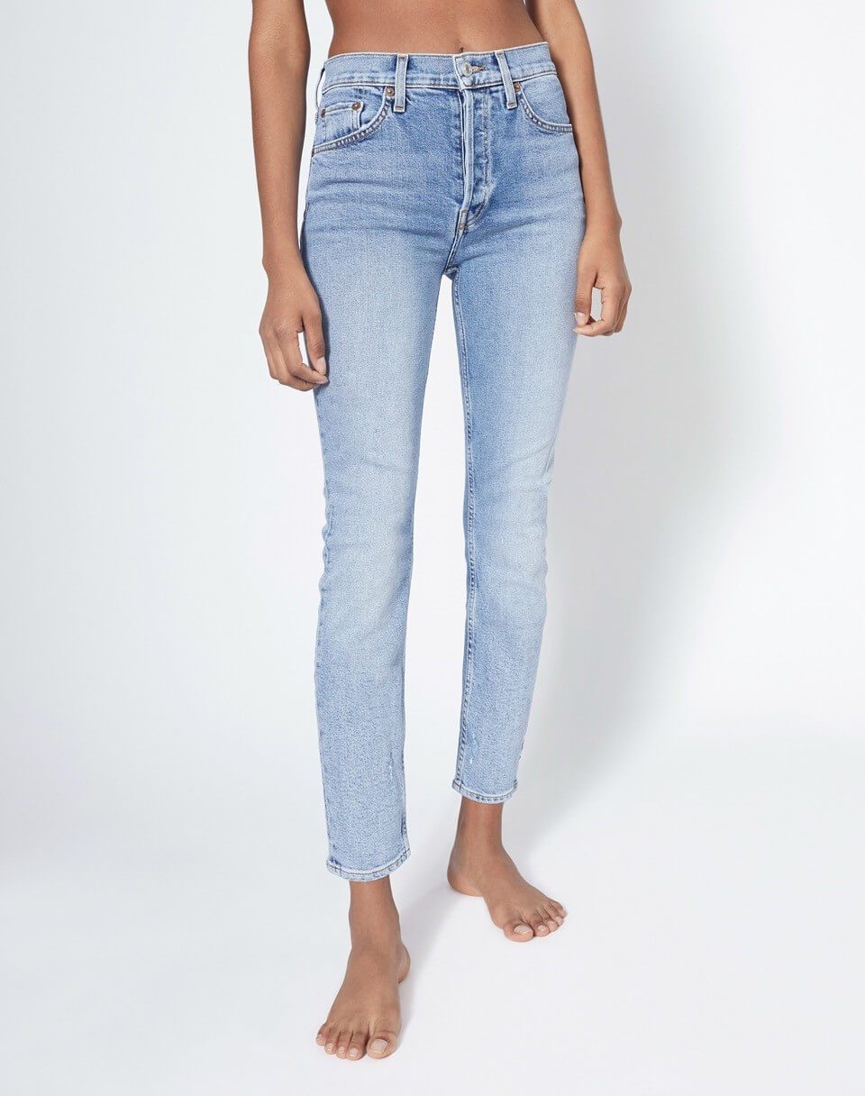 Comfort Stretch High Rise Ankle Crop - RE/DONE