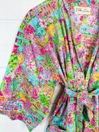 Tropical Town Kimono Robe
