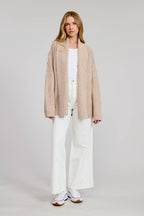 Puppy Jacquard Sweater Cardigan