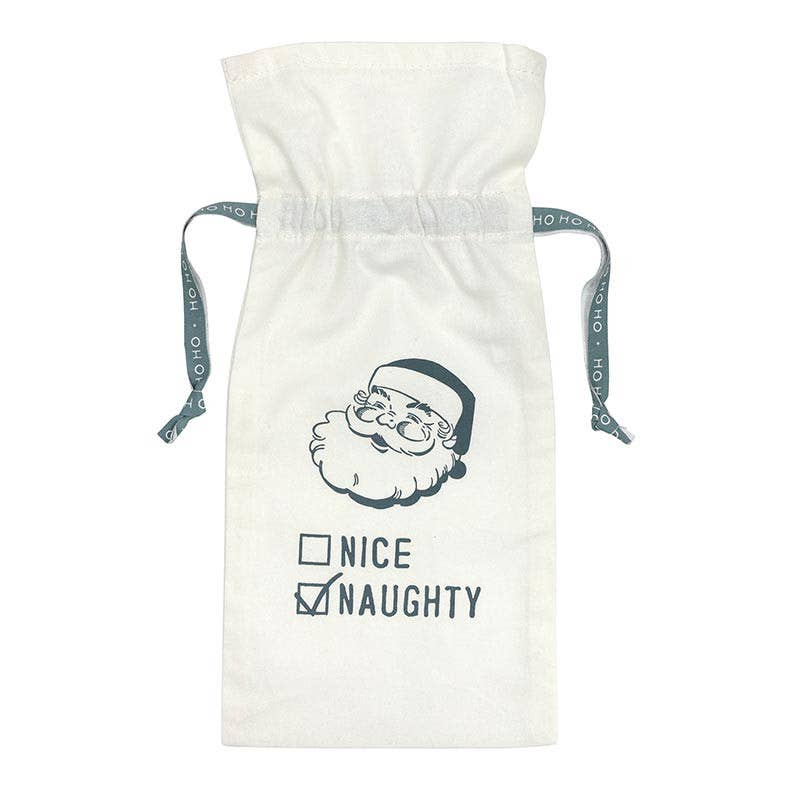 Santa Wine Bag