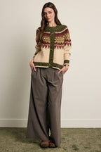 Nordic Fair Isle Cardigan