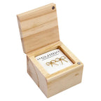 Treasure Box Gold Bow Earrings