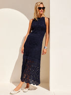 Londyn Crochet Dress