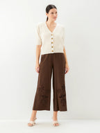 Iliana Puff Sleeve Cardigan Sweater