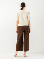 Iliana Puff Sleeve Cardigan Sweater