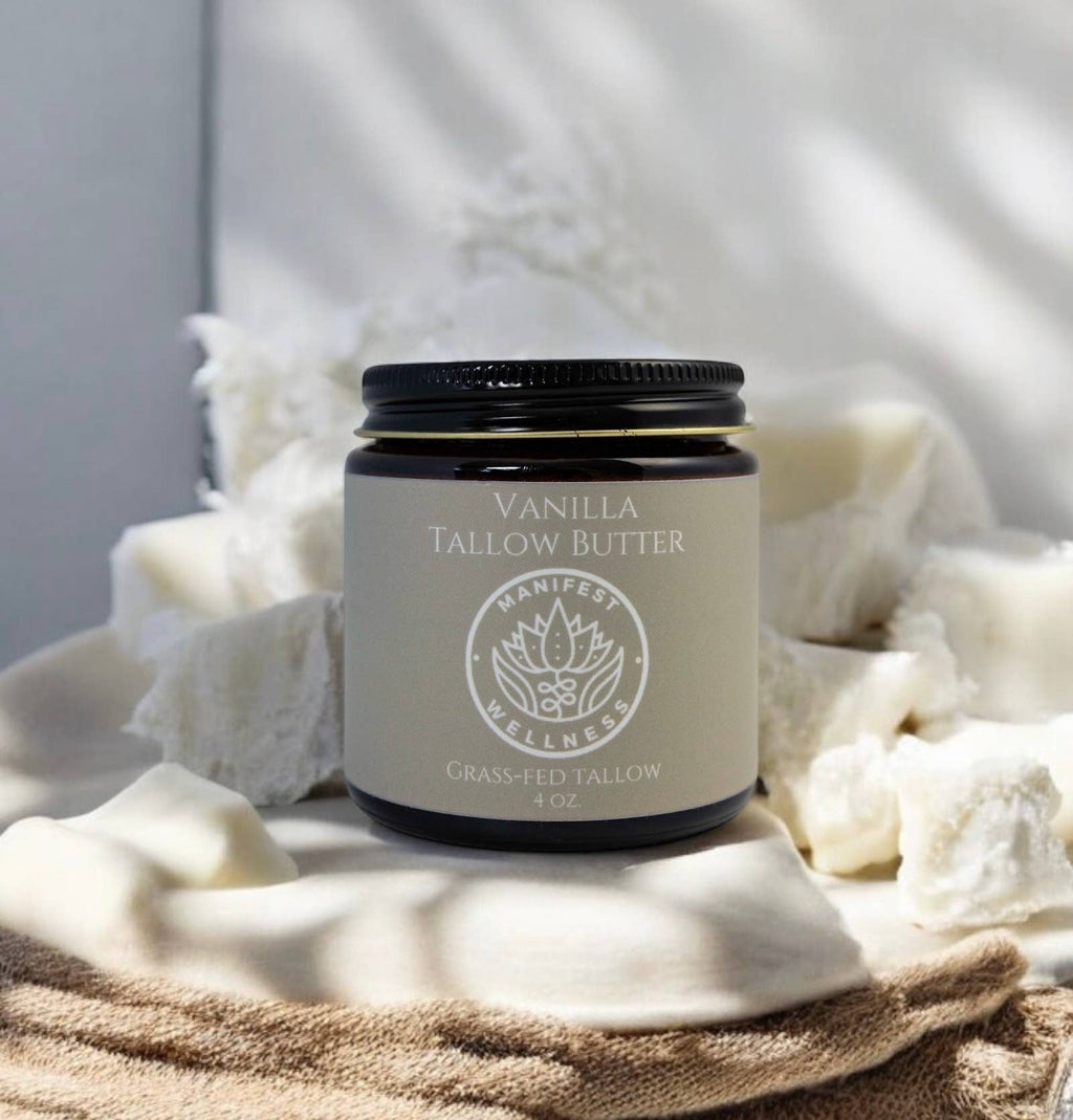 Vanilla Tallow Butter, Grass-fed
