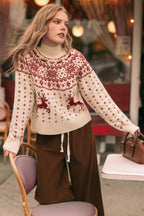 Classic Nordic Reindeer Sweater