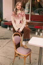 Classic Nordic Reindeer Sweater