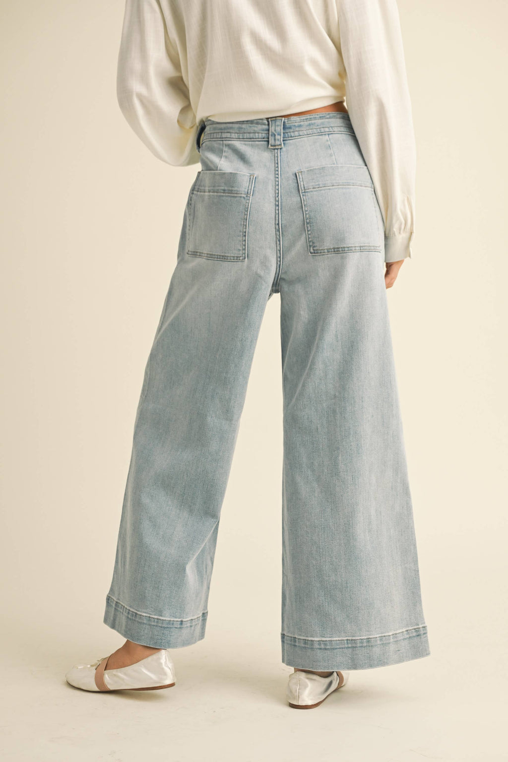 Tie Front Denim