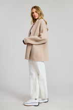 Puppy Jacquard Sweater Cardigan