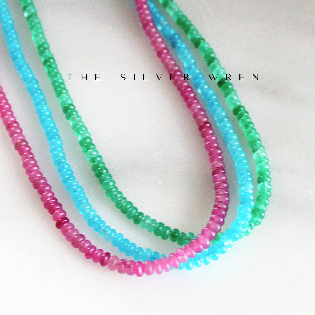 Desert Pop Beaded Necklace