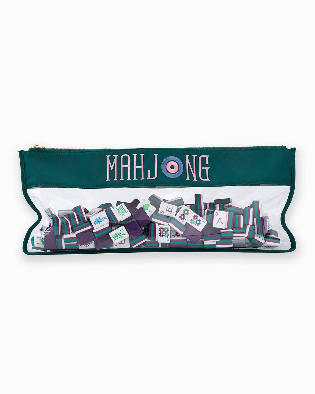 Teal Mahjong Bag