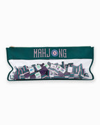 Teal Mahjong Bag