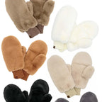 Faux Fur Mittens with Shepherd Lining