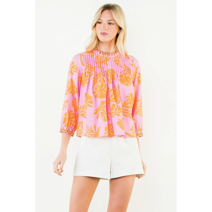 Hanalei Floral Pattern Top