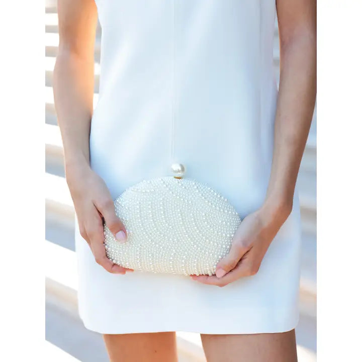 Marguerite Shell Minaudiere