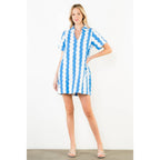 Wave Pattern Dress