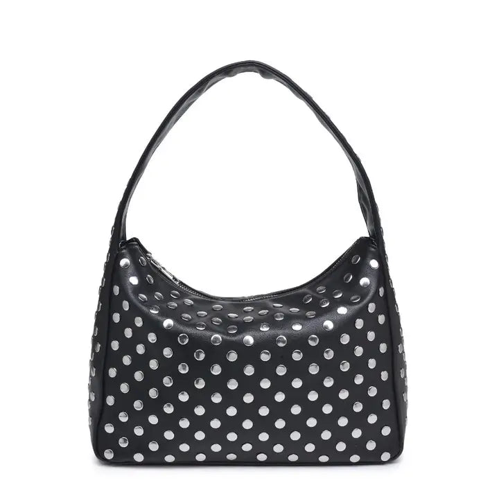 Rebel Studded Shoulder Bag