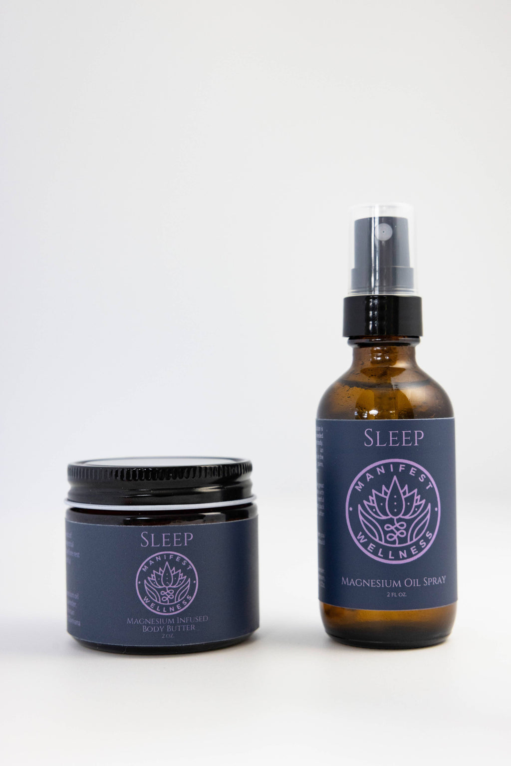 Magnesium Sleep Set with Magnesium Infused Body Butter & Oil