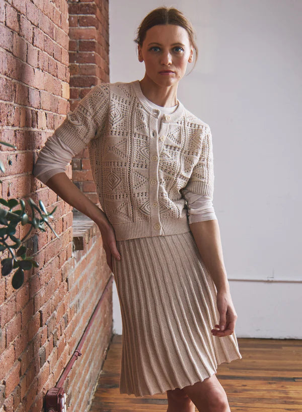 Tile Stitch Cardigan