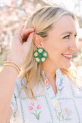 Periwinkle Green Earring
