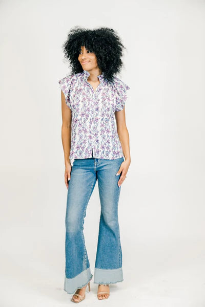 Bays Blouse in Dahlia