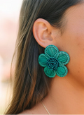 Periwinkle Teal Earring