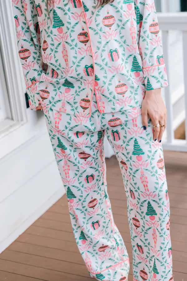 Saylor Long PJ Set- Nutcracker
