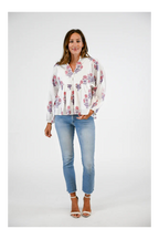 Bluffton Blouse- Rose Blossom