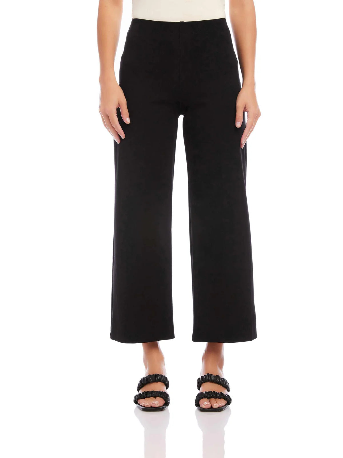 Wide Leg Cropped Pants