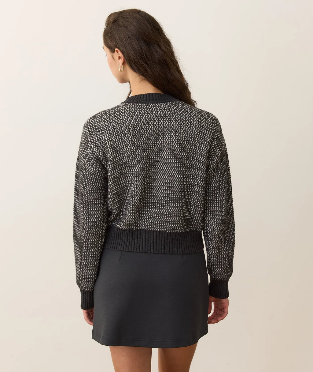 Robin Textured Crewneck Sweater