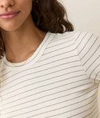 Lexi Rib Sun-In Crew Tee