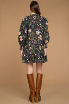 Lucy Dress - Exotica Black