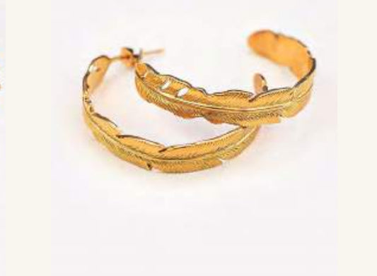 Eros Gold Earrings