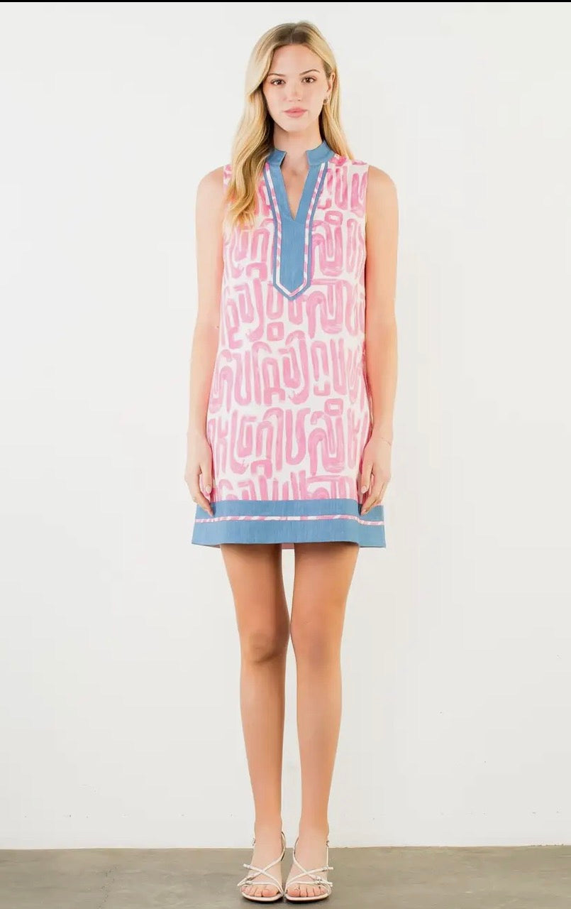 Sleeveless Tunic Dress