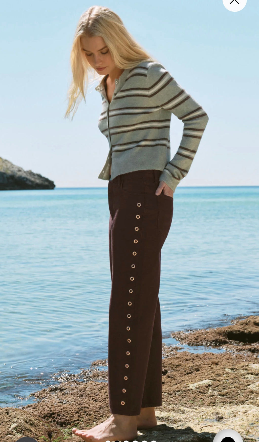 Medina Cozy Striped Sweater