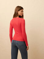 Paradise Pointelle Scoop Neck