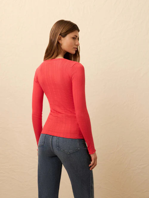 Paradise Pointelle Scoop Neck