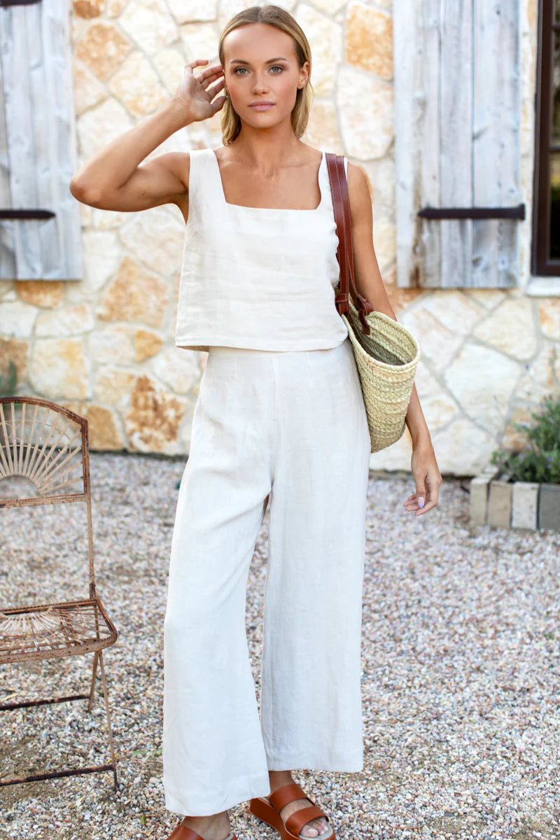 Roma Pant - Linen