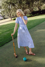 Blue & White Stripe Abby Dress