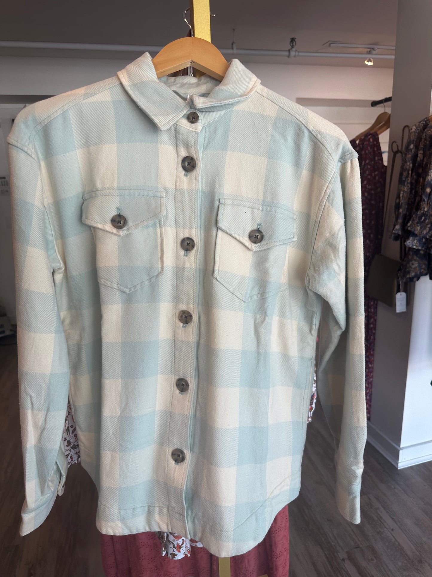 Bailey Flannel Shirt Jacket