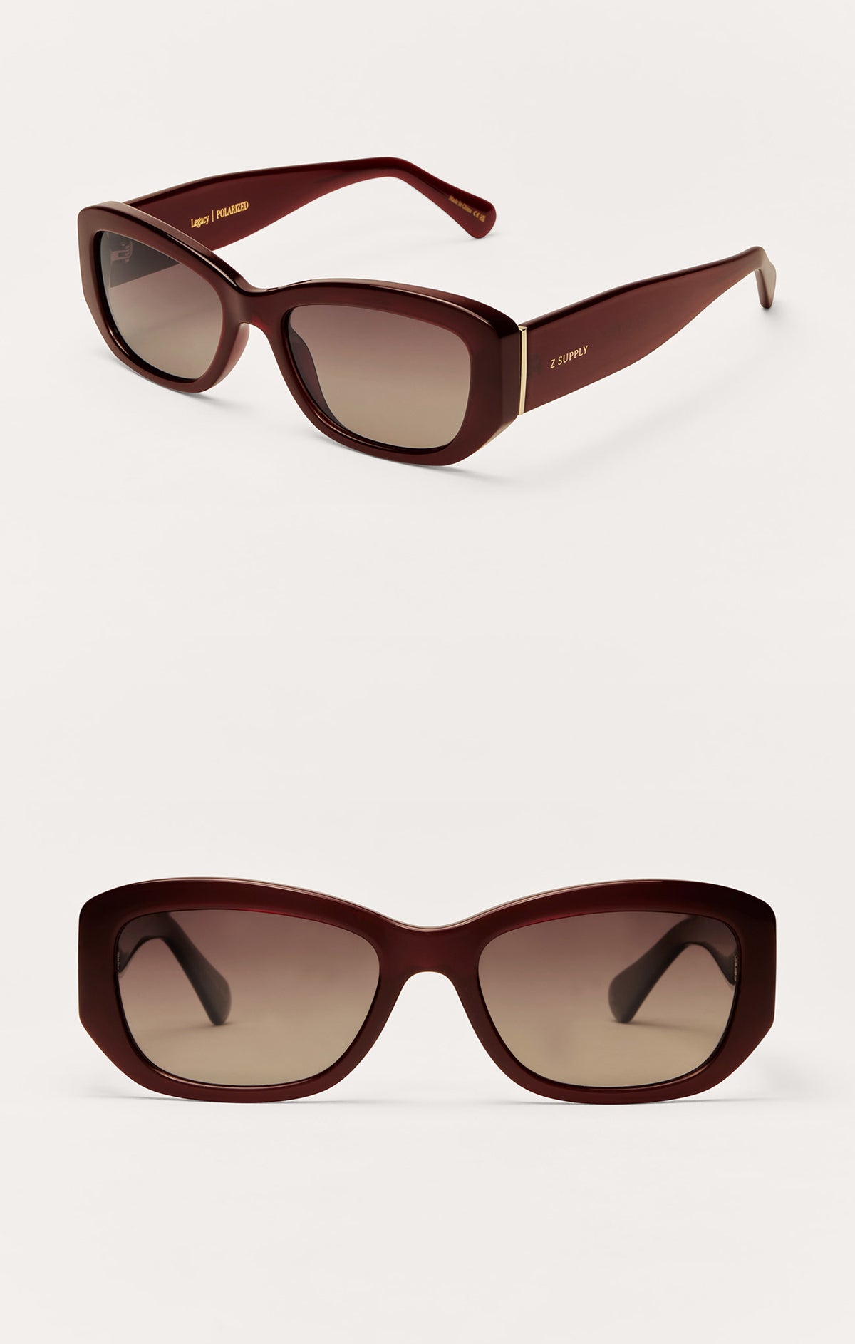Legacy Polarized Sunglasses - Vino Gradient