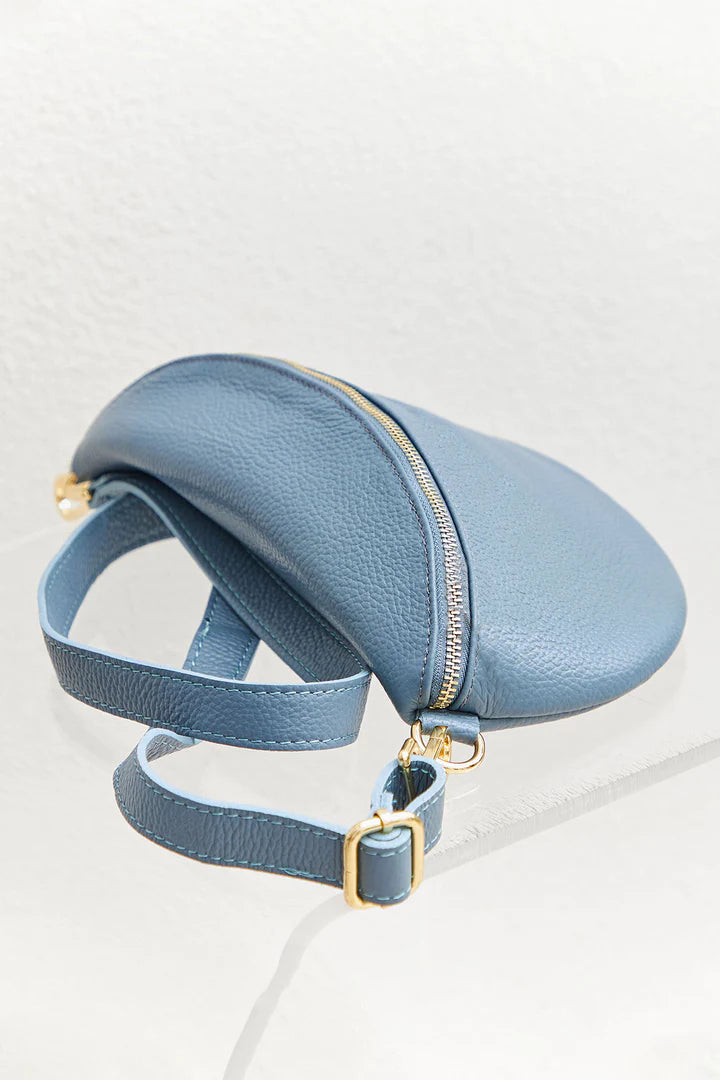 Shelly Italian Leather Fanny - multi colors