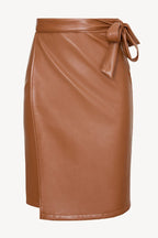 Peyton Vegan Leather Skirt