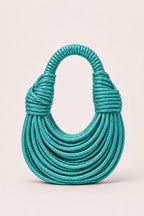 Lysi Bag- Metallic Turquoise